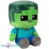 Zombie Zittend Minecraft Pluche Knuffel 24 cm