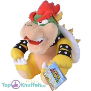 Bowser - Super Mario Bros Pluche Knuffel 30 cm