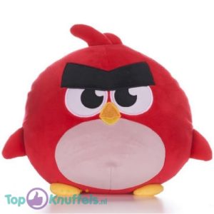 Angry Birds (Rood) Squashy Podgies Pluche Knuffel 20 cm