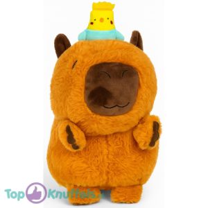 Capibara met Kuikentje Pluche Knuffel 30 cm