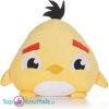 Angry Birds (Geel) Squashy Podgies Pluche Knuffel 20 cm