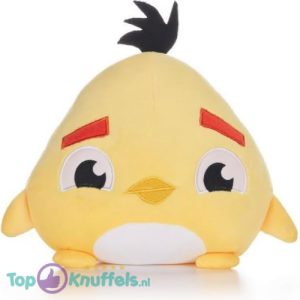 Angry Birds (Geel) Squashy Podgies Pluche Knuffel 20 cm