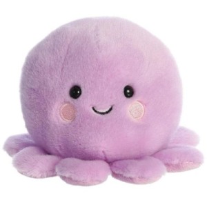 Palm Pals Octopus Pluche Knuffel 15 cm