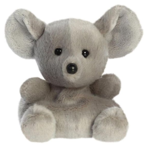 Palm Pals Grijze Muis Pluche Knuffel 15 cm
