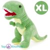 T-Rex Groen Dinosaurus Pluche Knuffel 50 cm