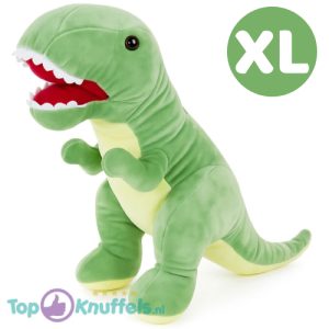 T-Rex Groen Dinosaurus Pluche Knuffel 50 cm