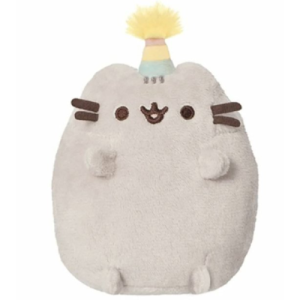 Pusheen Verjaardag Mini Pluche Knuffel Grijze Kat 13 cm