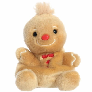 Palm Pals Gingerbread Man Pluche Knuffel 15 cm