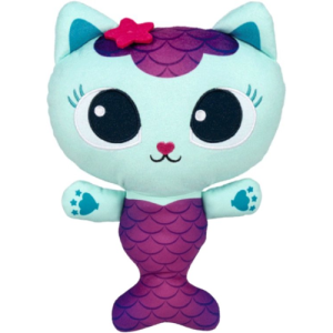 Meerminkat - Gabby’s Poppenhuis Pluche Knuffel 25 cm