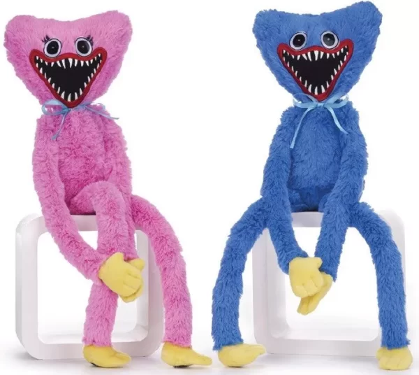 Huggy Wuggy - Poppy Playtime Pluche Knuffel 55 cm - Afbeelding 2