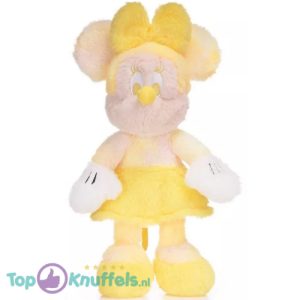 Minnie Mouse (Geel) Disney Fluffy Pluche Knuffel 36 cm