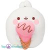 Molang met IJsje Pluche Knuffel 20 cm