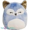 Squishmallows Melani Grijze Vos Pluche Knuffel 20 cm