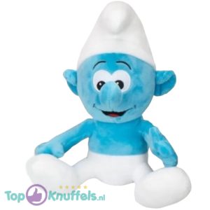 Vrolijke Smurf - De Smurfen Pluche Knuffel 30 cm