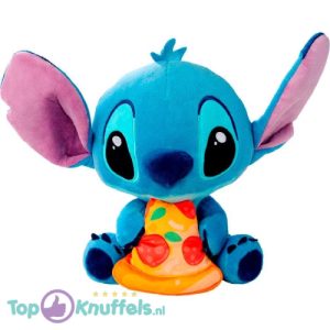 Stitch Pizza Disney Lilo & Stitch Pluche Knuffel 30 cm