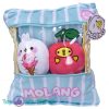 Molang Snack Zakje (IJsje en Aardbei) Pluche Knuffel 26 cm