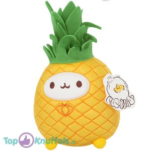 Molang met Ananas Outfit Pluche Knuffel 20 cm