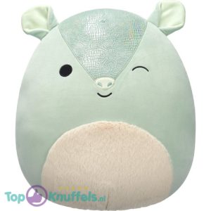 Squishmallows Arilla Groen Gordeldier Pluche Knuffel XL 50 cm