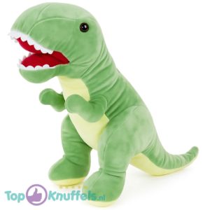 T-Rex Groen Dinosaurus Pluche Knuffel 50 cm