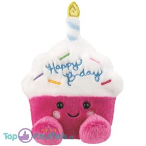 Palm Pals Verjaardag Cupcake Pluche Knuffel 15 cm