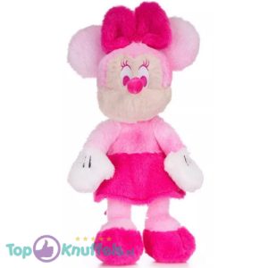 Minnie Mouse (Roze) Disney Fluffy Pluche Knuffel 36 cm