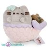 Pusheen Zeemeermin Mini Pluche Knuffel Grijze Kat 13 cm