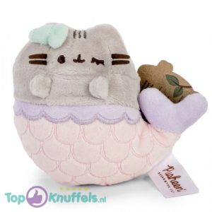 Pusheen Zeemeermin Mini Pluche Knuffel Grijze Kat 13 cm