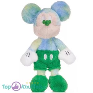 Mickey Mouse (Groen) Disney Fluffy Pluche Knuffel 36 cm