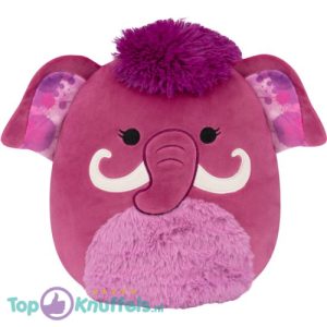 Squishmallows Magdalena Paarse Mammoet Pluche Knuffel 35 cm