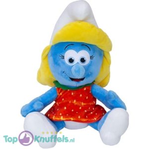 Smurfin Aardbei Jurk - De Smurfen Pluche Knuffel 30 cm