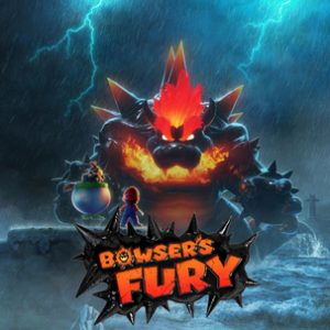 Fury Bowser - Super Mario Bros Pluche Knuffel 30 cm