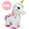 Unicorn Wit Pluche Knuffel XXL 100 cm - Eenhoorn