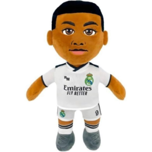 Kylian Mbappé 9 - Real Madrid Voetbal Pluche Knuffel Pop 28 cm