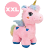Unicorn Roze Pluche Knuffel XXL 100 cm - Eenhoorn