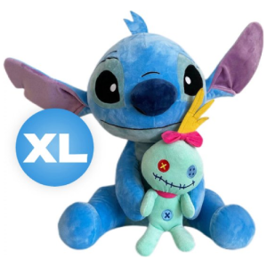Stitch met Scrump - Lilo & Stitch Disney Pluche Knuffel XL 60 cm