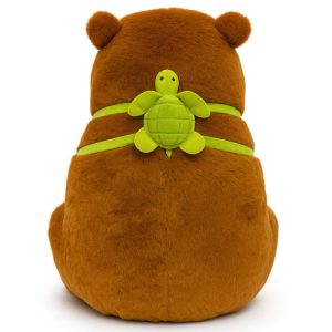 Capybara met Rugzak Pluche Knuffel XL 45 cm - Capibara