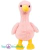 Gans Roze Pluche Knuffel Dier 40 cm