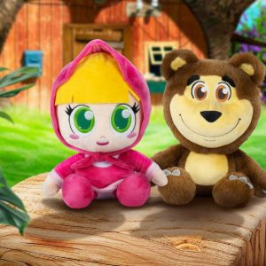 Beer - Masha en de Beer Pluche Knuffel 30 cm