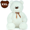 Teddybeer met Strik Pluche Knuffel (Beige) XXL 130 cm