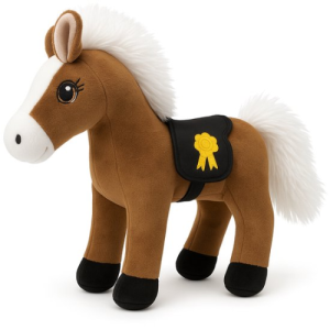 Paard (Bruin) Pluche Knuffel 30 cm