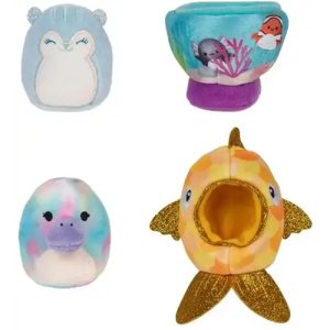 Fishy Friends Squishville Squishmallows Pluche Knuffel (4 delig) 20 cm