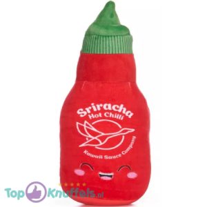 Sriracha Saus Squishy Pluche Knuffel 30 cm