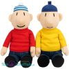 Buurman en Buurman Pluche Knuffel Set 25 cm