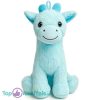Giraffe (Blauw) Pluche Knuffel 30 cm