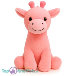 Giraffe (Roze) Pluche Knuffel 30 cm
