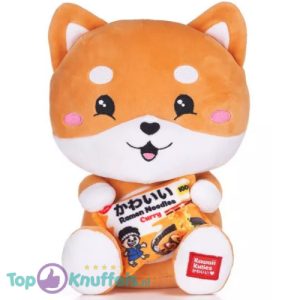 Vos met Noodles Pluche Knuffel Squishy 25 cm