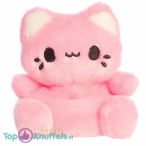 Palm Pals Tasty Peach Kat (Roze) Pluche Knuffel 15 cm
