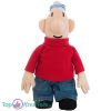 Buurman en Buurman Pluche Knuffel Rood 25 cm