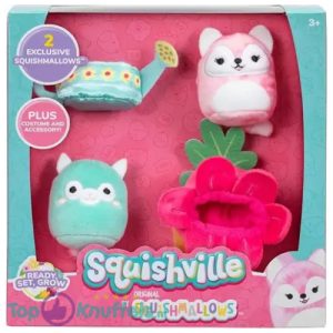 Ready, Set, Grow Squishville Squishmallows Pluche Knuffel (4 delig) 20 cm