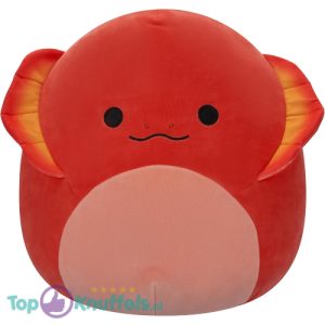 Squishmallows Maxie Rode Hagedis Pluche Knuffel 35 cm